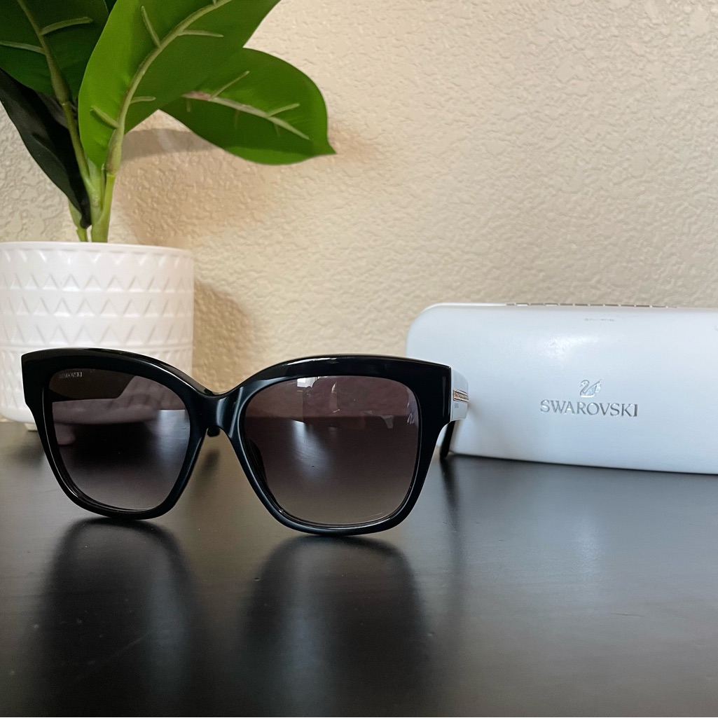 Swarovski Black Sunglasses